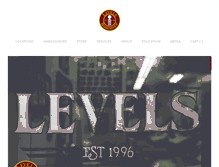 Tablet Screenshot of levelsbarbershop.com